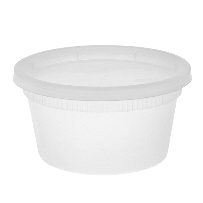 General Supply TORECT12 Food Container, 12 Oz, 5.78 X