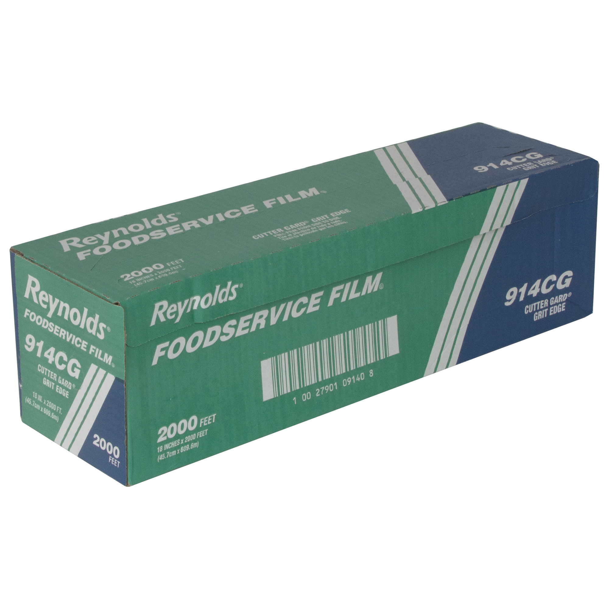 Reynolds® 12 x 2,000' Food Service Plastic Film Wrap with Metal Serrated  Cutter