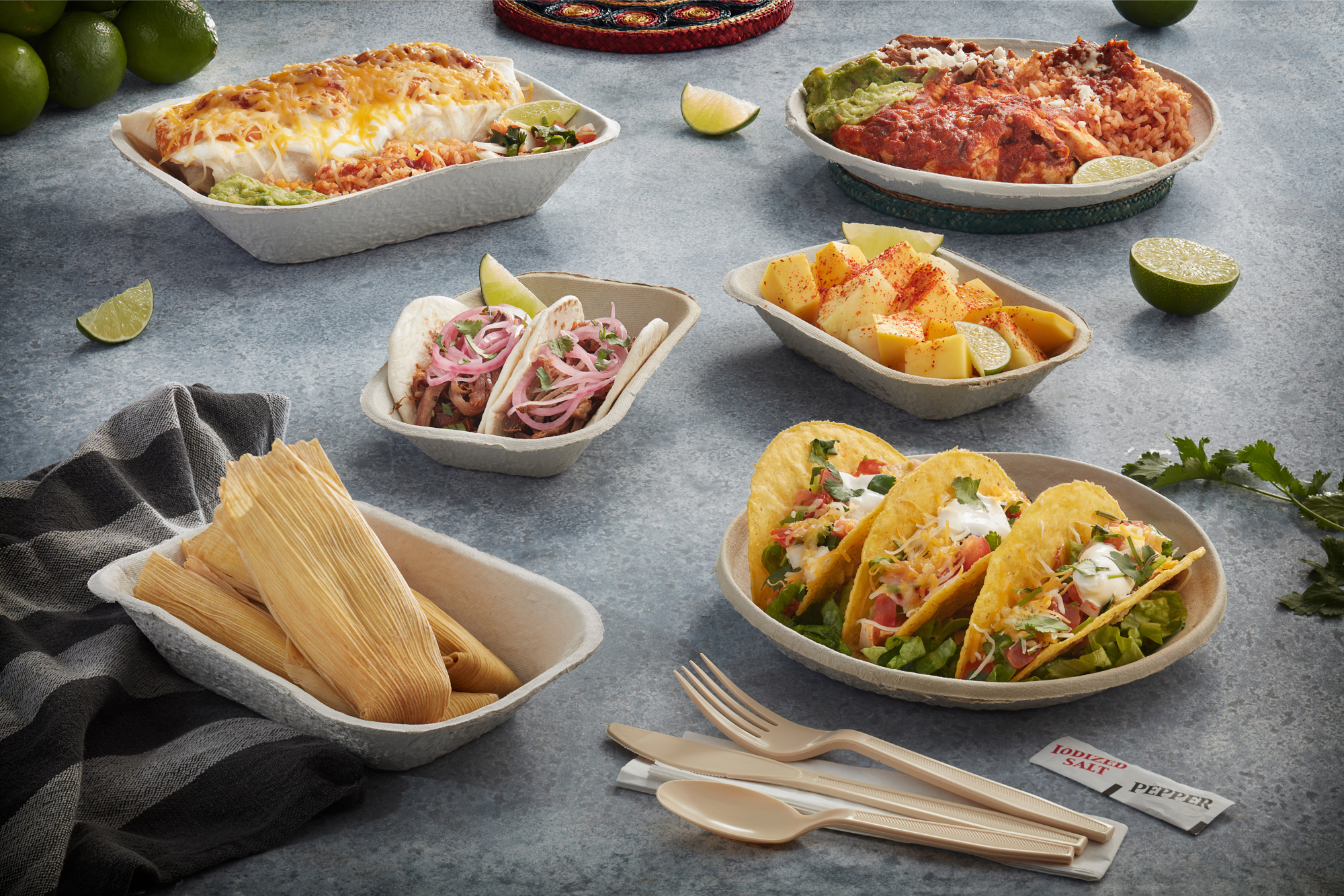 Pulpex® #300 Steep Wall Food Trays | Pactiv Evergreen