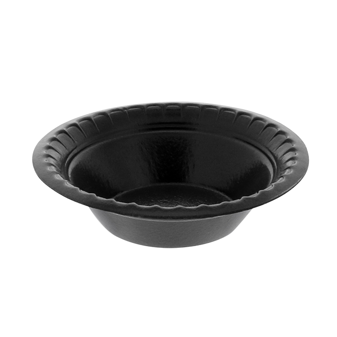 Foam Bowl Laminated Black 360ml Ø15cml (1000 Units)